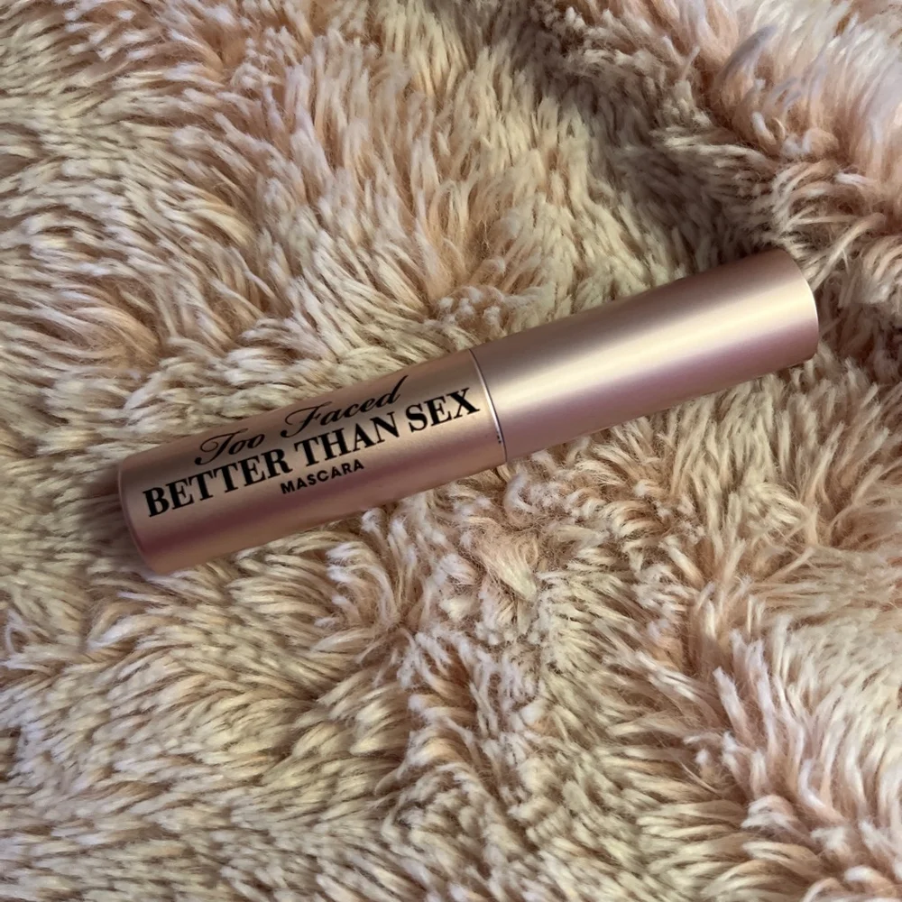 Women's Too Faced Better Than Sex Mascara Travel Size Rose Gold Black